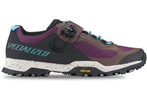 2022 SPECIALIZED RIME 2.0 SHOE - 40, CAST UMBER/CLAY/TROPICAL TEAL