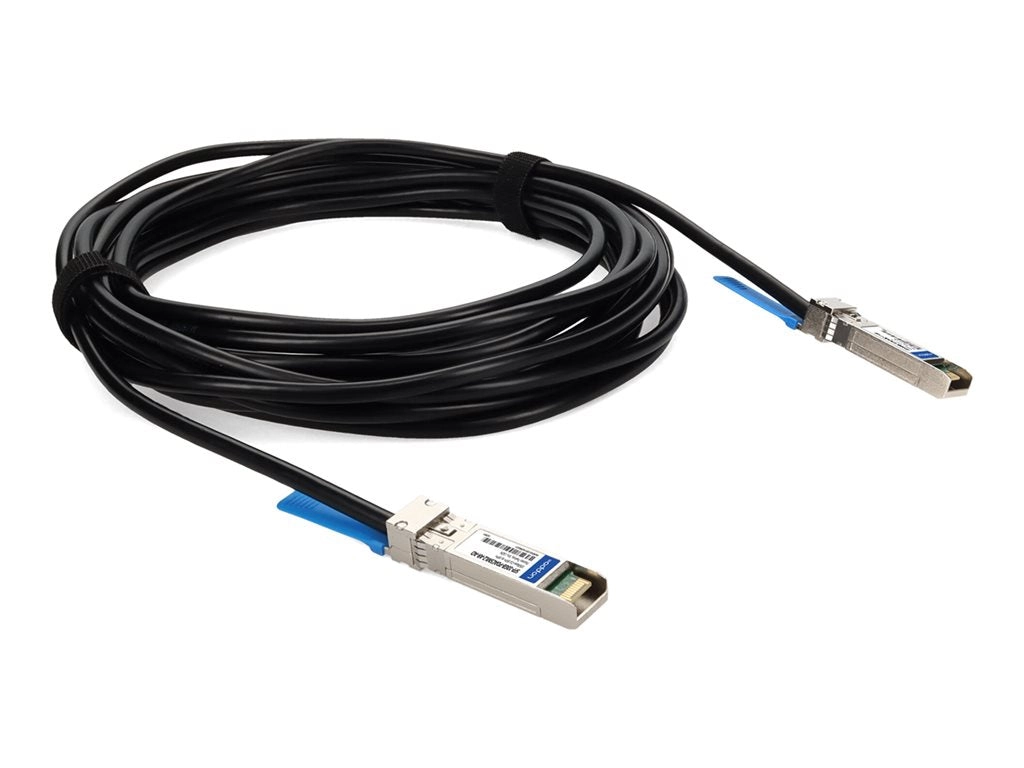 AddOn - 10GBase-CU direct attach cable - TAA Compliant - SFP  to SFP  - 16.4 ft - twinaxial - SFF-8431/SFF-8432/INF-8074i/IEEE SFP-10GB-PDAC5MLZ-AR-AO