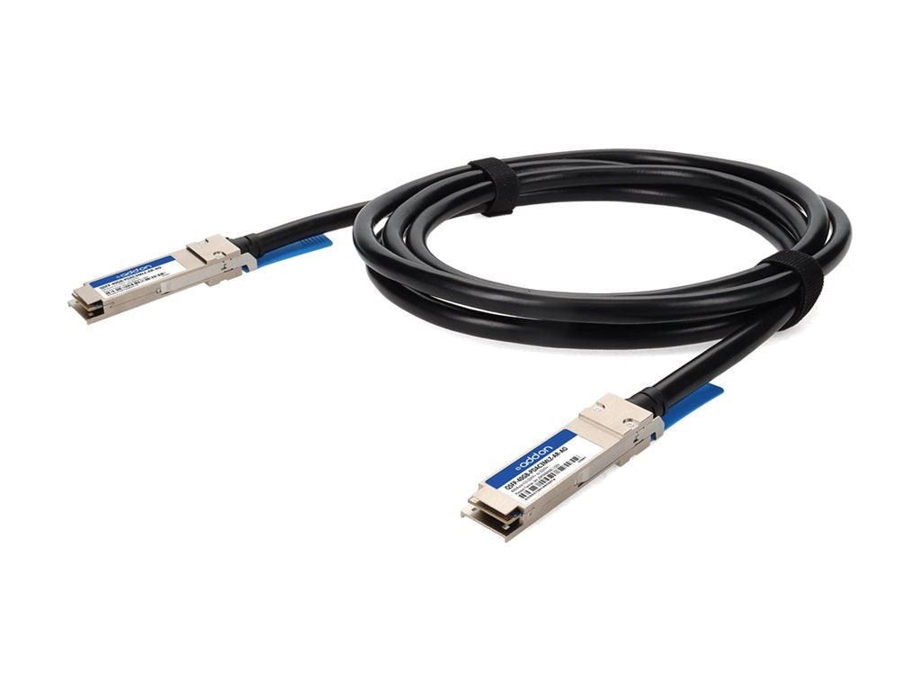 AddOn - 40GBase-CU direct attach cable - TAA Compliant - QSFP  to QSFP  - 10 ft - twinaxial - SFF-8661/IEEE 802.3bj - halogen-free, QSFP-40GB-PDAC3MLZ-AR-AO