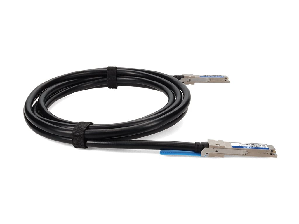 AddOn - 40GBase-CU direct attach cable - TAA Compliant - QSFP  to QSFP  - 10 ft - twinaxial - SFF-8661/IEEE 802.3bj - halogen-free, QSFP-40GB-PDAC3MLZ-AR-AO