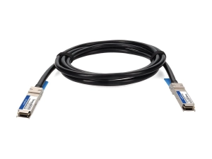 AddOn - 40GBase-CU direct attach cable - TAA Compliant - QSFP  to QSFP  - 10 ft - twinaxial - SFF-8661/IEEE 802.3bj - halogen-free, QSFP-40GB-PDAC3MLZ-AR-AO