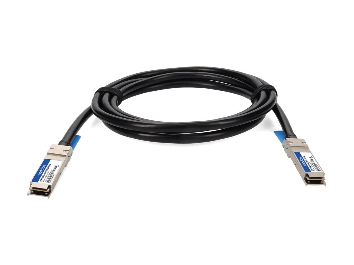 AddOn - 40GBase-CU direct attach cable - TAA Compliant - QSFP  to QSFP  - 10 ft - twinaxial - SFF-8661/IEEE 802.3bj - halogen-free, QSFP-40GB-PDAC3MLZ-AR-AO