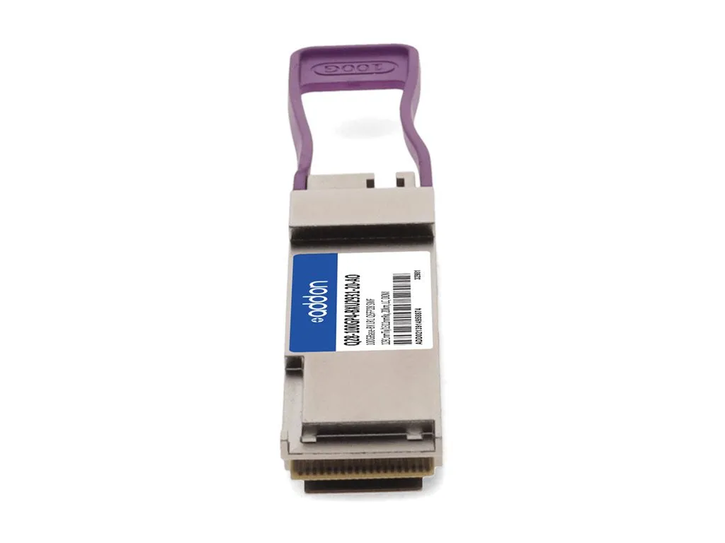 AddOn - QSFP28 transceiver module - 100GbE - 100GBase-BX LR1 - LC single-mode - up to 12.4 miles - 1291 (TX) / 1311 (RX) nm - Q28-100GP4-BXU2931-20-AO