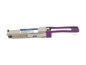 AddOn - QSFP28 transceiver module - 100GbE - 100GBase-BX LR1 - LC single-mode - up to 12.4 miles - 1291 (TX) / 1311 (RX) nm - Q28-100GP4-BXU2931-20-AO