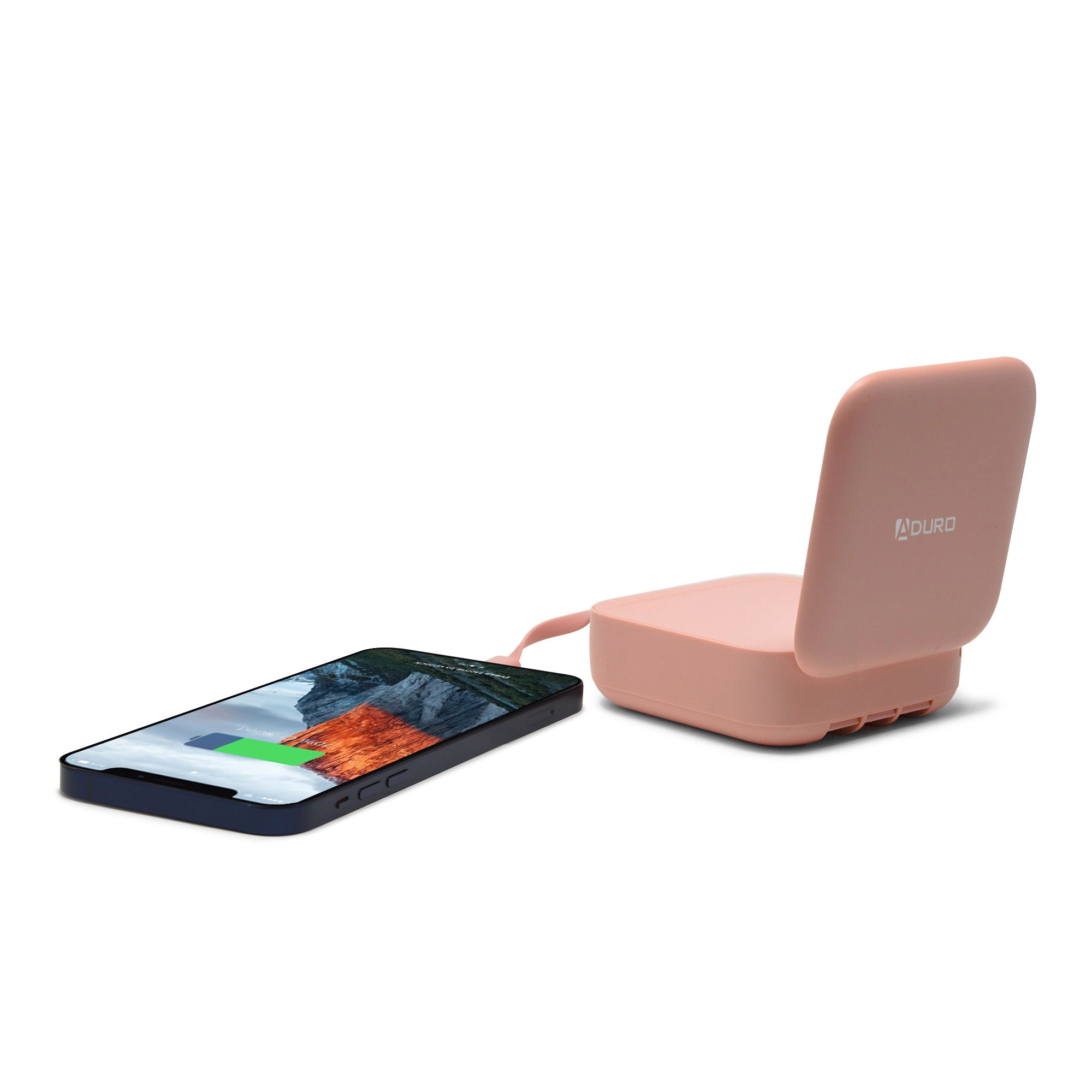 Aduro PowerUp Glow Portable Power Bank and Compact Mirror