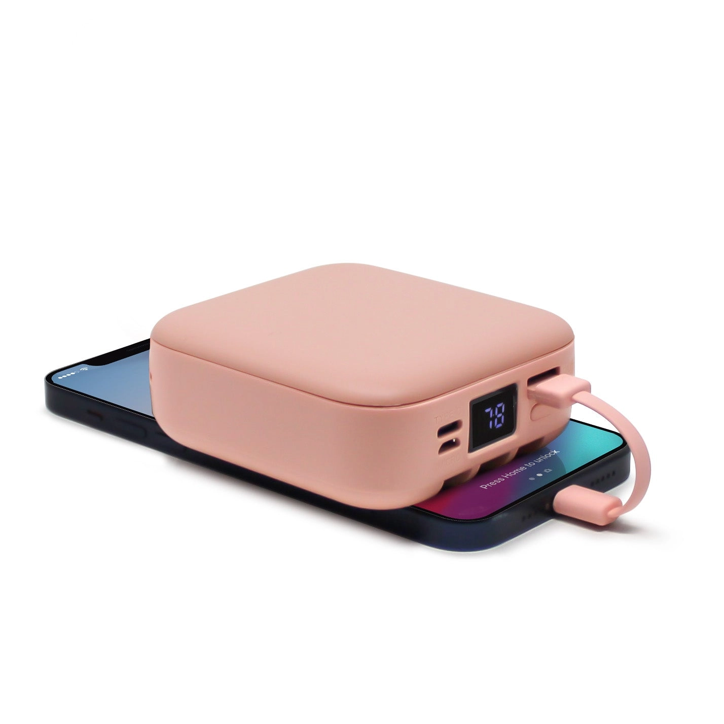 Aduro PowerUp Glow Portable Power Bank and Compact Mirror