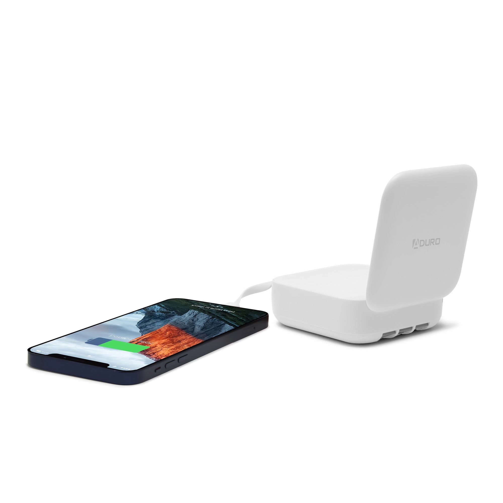 Aduro PowerUp Glow Portable Power Bank and Compact Mirror