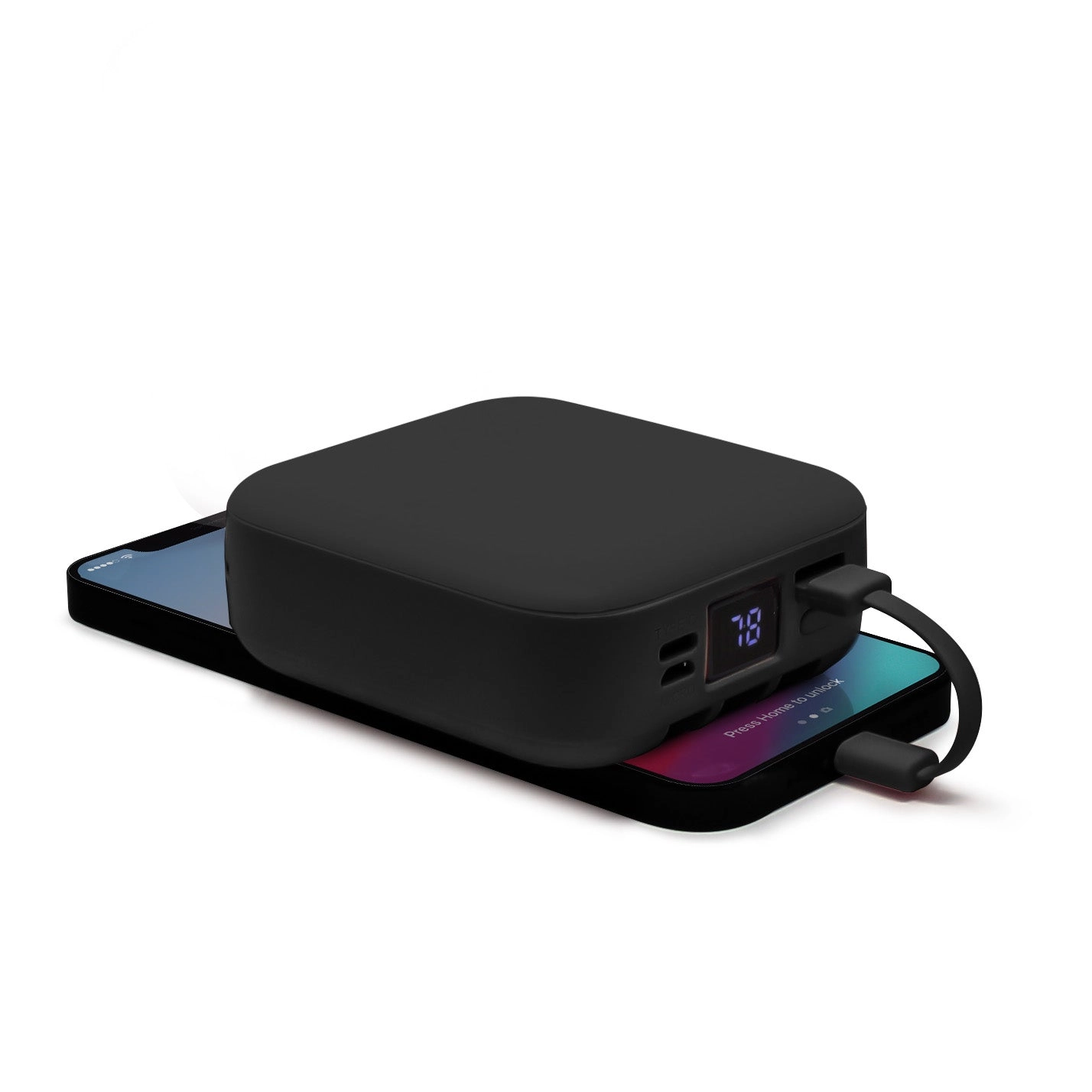 Aduro PowerUp Glow Portable Power Bank and Compact Mirror