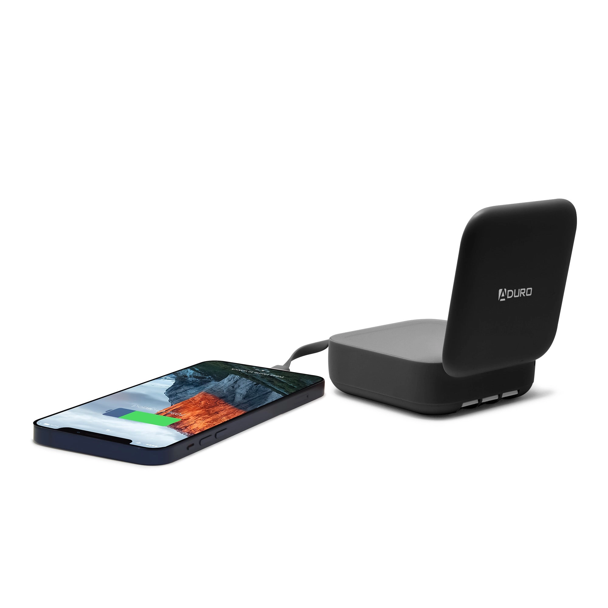 Aduro PowerUp Glow Portable Power Bank and Compact Mirror