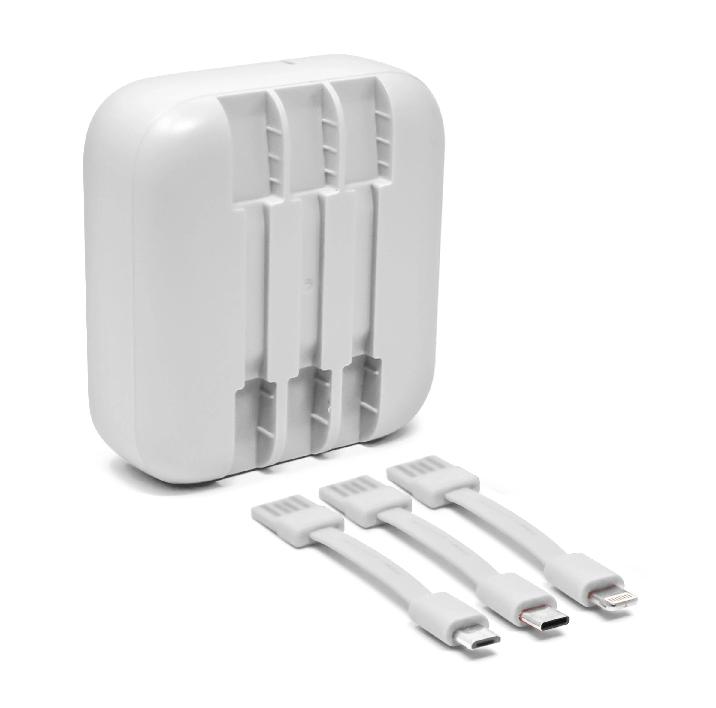 Aduro PowerUp Glow Portable Power Bank and Compact Mirror