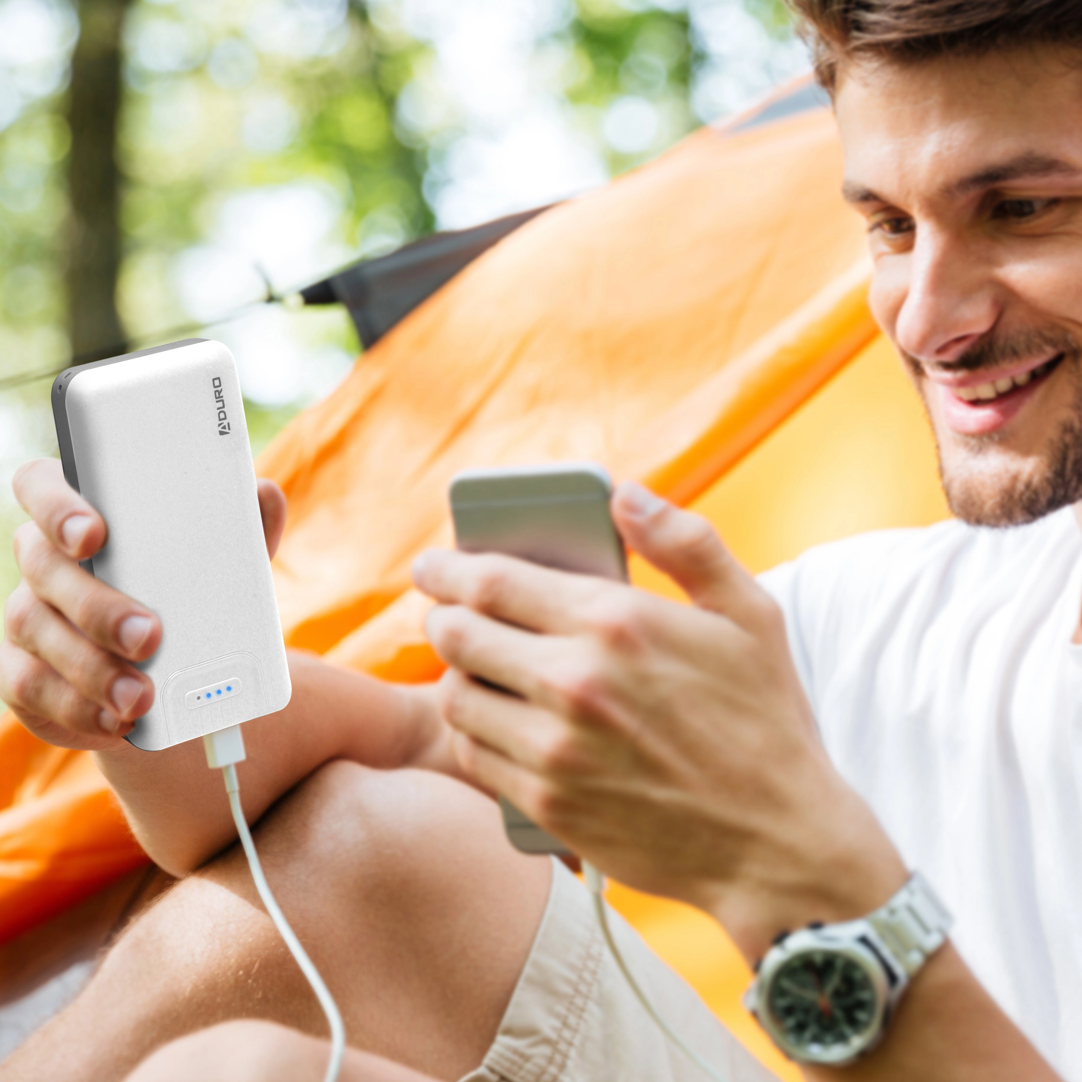 Aduro PowerUp Trio 30,000 mAh SmartCharge Dual USB Backup Battery