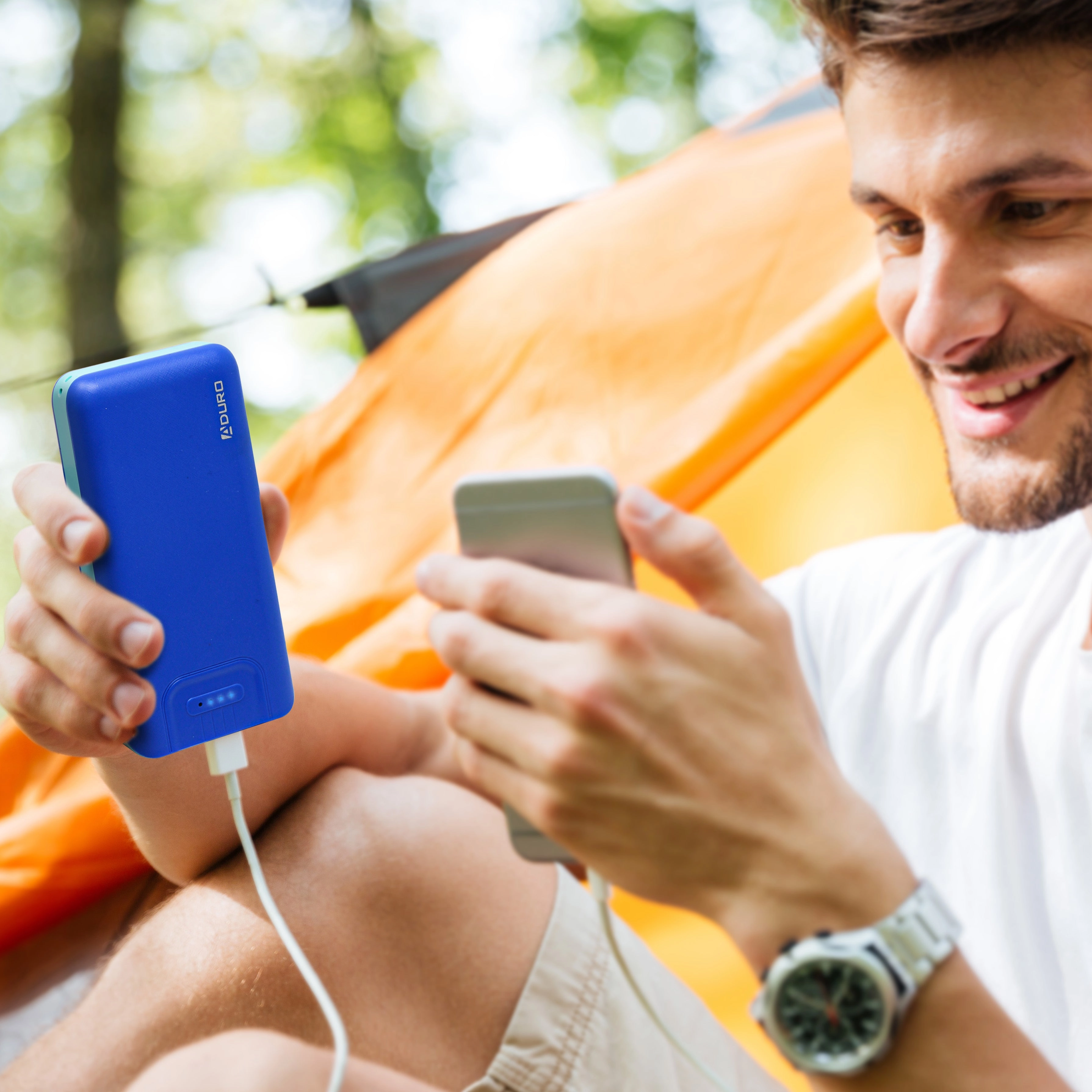 Aduro PowerUp Trio 30,000 mAh SmartCharge Dual USB Backup Battery