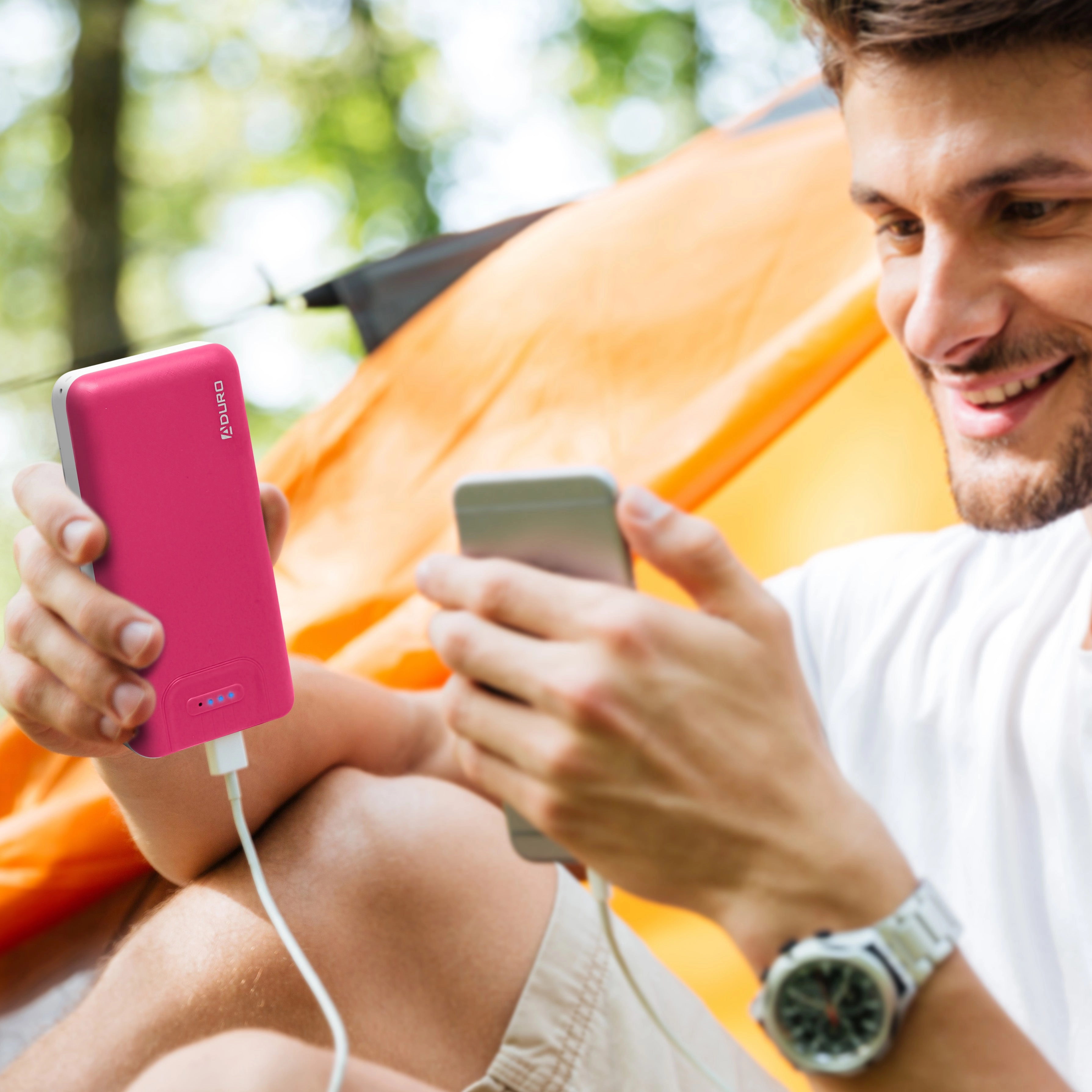 Aduro PowerUp Trio 30,000 mAh SmartCharge Dual USB Backup Battery
