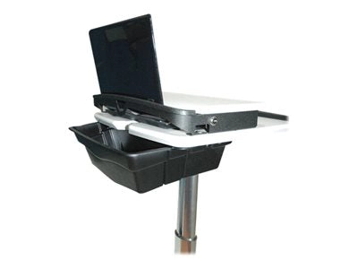 ALTUS - Mounting component (rear basket, 6 white bins) - medical - black - cart mountable RB-2-B