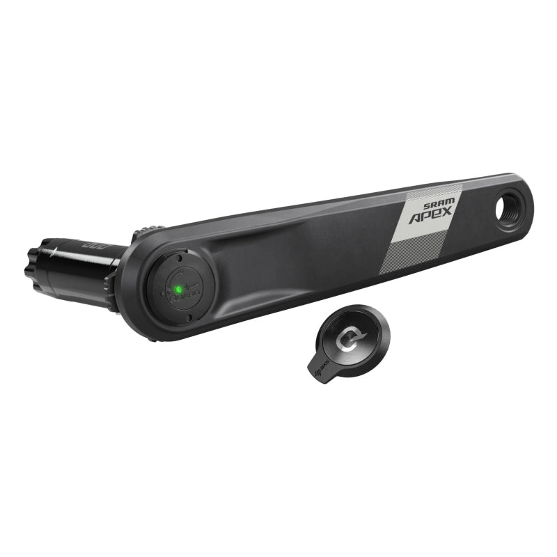 Apex AXS Wide Left Crank Arm Power Meter Spindle Assembly - 175mm 12-Speed DUB Spindle Interface BLK D1