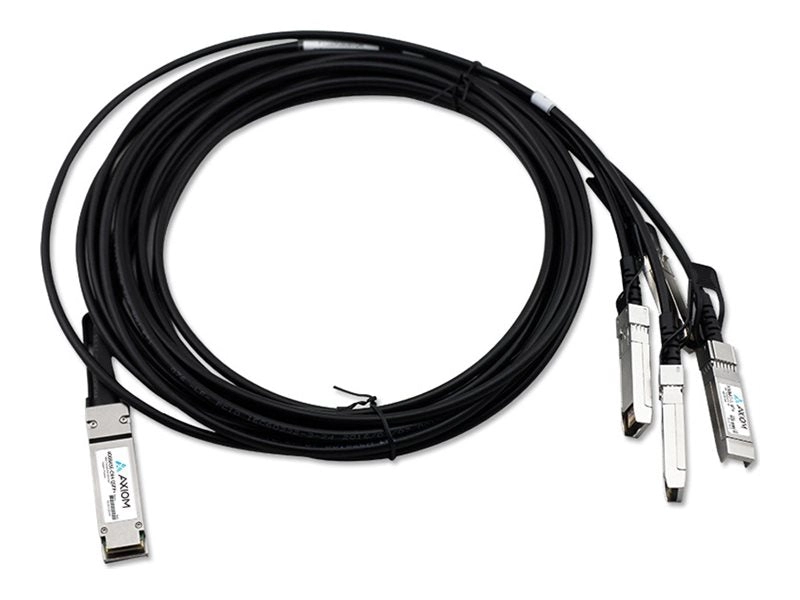 Axiom - 40GBase-CR4 direct attach cable - TAA Compliant - QSFP  to SFP  - 33 ft - twinaxial - passive AXG93823