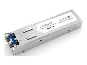 Axiom - SFP (mini-GBIC) transceiver module (equivalent to: Ciena NTK586AL) - 1GbE - 1000Base-DWDM - LC single-mode - up to 49.7 NTK586AL-AX