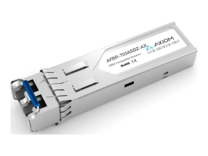 Axiom - SFP  transceiver module (equivalent to: Avago AFBR-703ASDZ) - 10GbE - 10GBase-SR - LC multi-mode - up to 984 ft - 850 AFBR-703ASDZ-AX