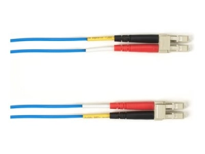 Black Box - Patch cable - LC multi-mode (M) to LC multi-mode (M) - 20.1 m - fiber optic - duplex - 50 / 125 micron - OM4 - halogen-free FOLZHM4-LCLC-BL-66