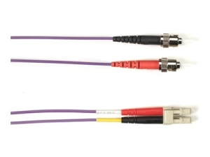 Black Box - Patch cable - TAA Compliant - ST multi-mode (M) to LC multi-mode (M) - 7 m - fiber optic - duplex - 50 / 125 micron FOLZH10-STLC-VT-23