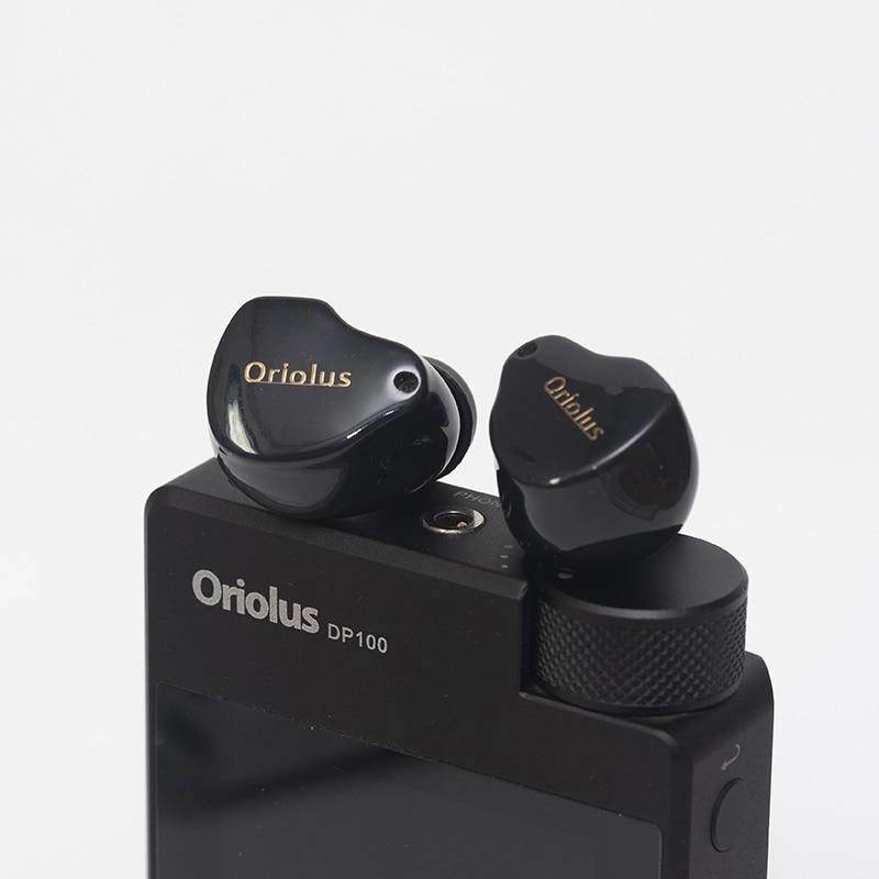 Black Oriolus Earphone Denmark Sonion BA Driver  10mm Custom Dynamic