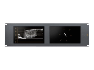 Blackmagic SmartScope Duo 4K - Dual LCD monitor system - color - rack - 8 - High Definition - gray" SCOPE/DUO-4K-SS