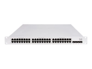 Cisco Meraki MS150 48FP-4G - Switch - managed - 48 x 10/100/1000 (PoE )   4 x Gigabit SFP - rack-mountable - PoE  (740 W) - for MS150-48FP-4G