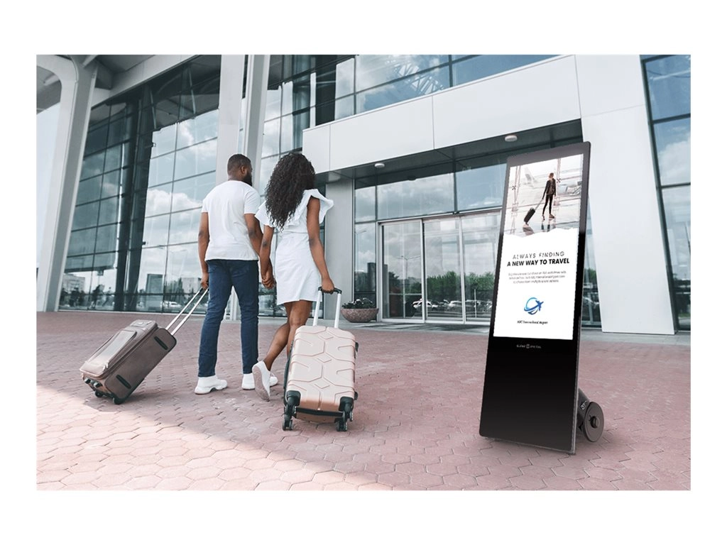 Clear Digital Evo Tall - 43 Diagonal Class Evo Series LED-backlit LCD display - digital signage - Android - 1080p 1920 x 1080 CDS-MBLDS-EVOT-M
