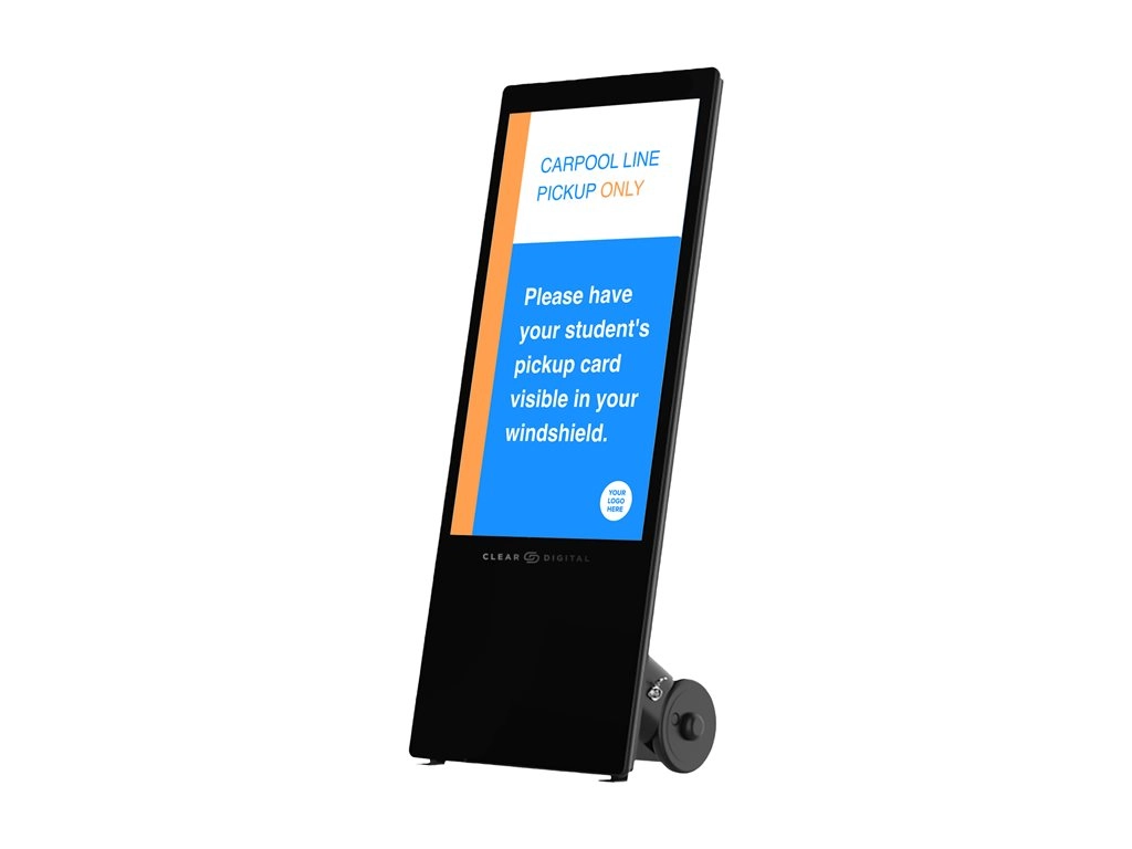 Clear Digital Evo Tall - 43 Diagonal Class Evo Series LED-backlit LCD display - digital signage - Android - 1080p 1920 x 1080 CDS-MBLDS-EVOT-M