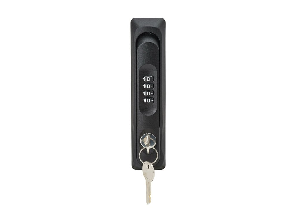 Eaton Tripp Lite Series SmartRack Locking Door Handles for Server Rack Front and Back Doors, 4-Digit Combination Lock, 2 Keys SRCOMBO4