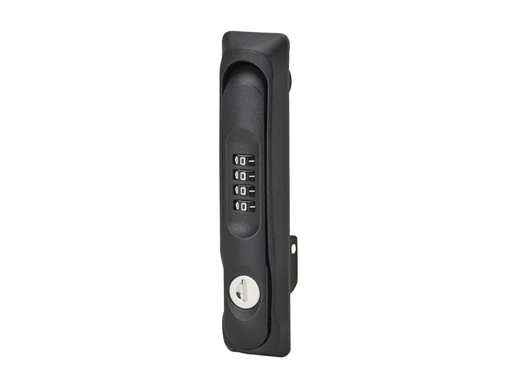 Eaton Tripp Lite Series SmartRack Locking Door Handles for Server Rack Front and Back Doors, 4-Digit Combination Lock, 2 Keys SRCOMBO4