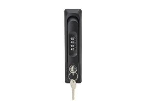Eaton Tripp Lite Series SmartRack Locking Door Handles for Server Rack Front and Back Doors, 4-Digit Combination Lock, 2 Keys SRCOMBO4