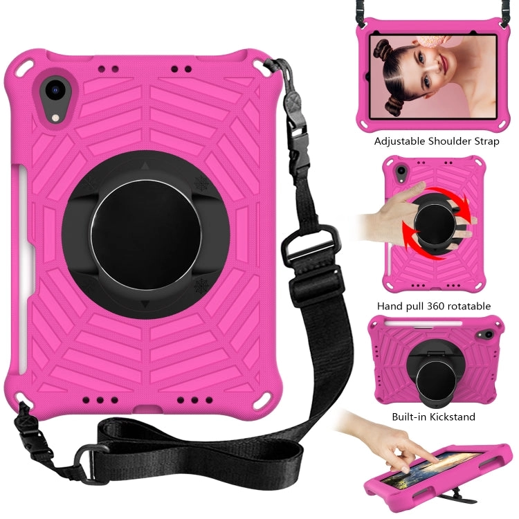 For iPad Mini Spider King EVA Tablet Case with Shoulder Strap  Holder  Pen Slot