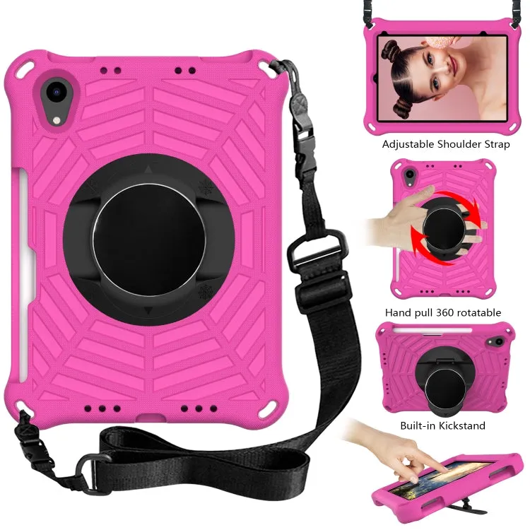 For iPad Mini Spider King EVA Tablet Case with Shoulder Strap  Holder  Pen Slot