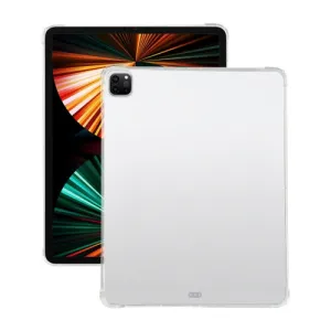 For iPad Pro Four-corner Airbag Anti-drop Transparent Protective Tablet Case with Pen Slot