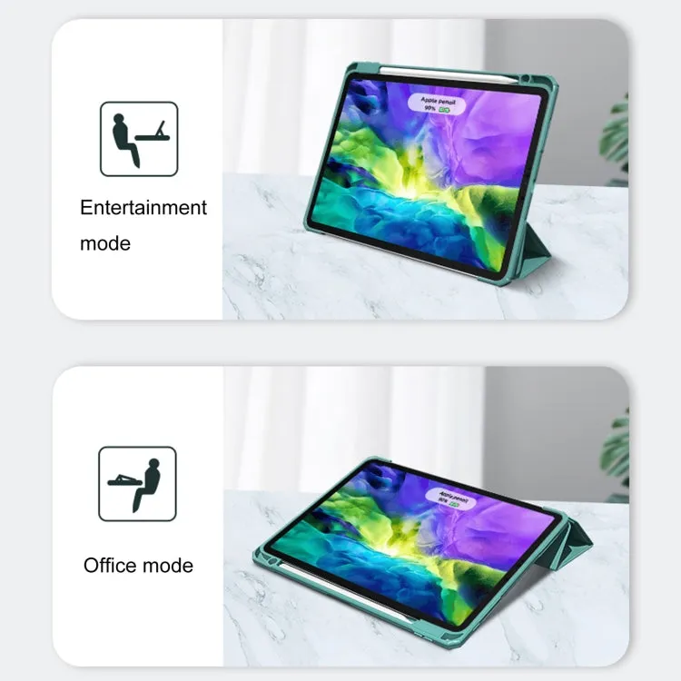 For iPad Pro Mutural Pinyue Series PC   TPU Horizontal Flip Leather Tablet Case with Holder