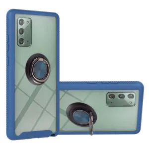 For Samsung Galaxy Note 20 Starry Sky Solid Color Series Shockproof PC   TPU Protective Case with
