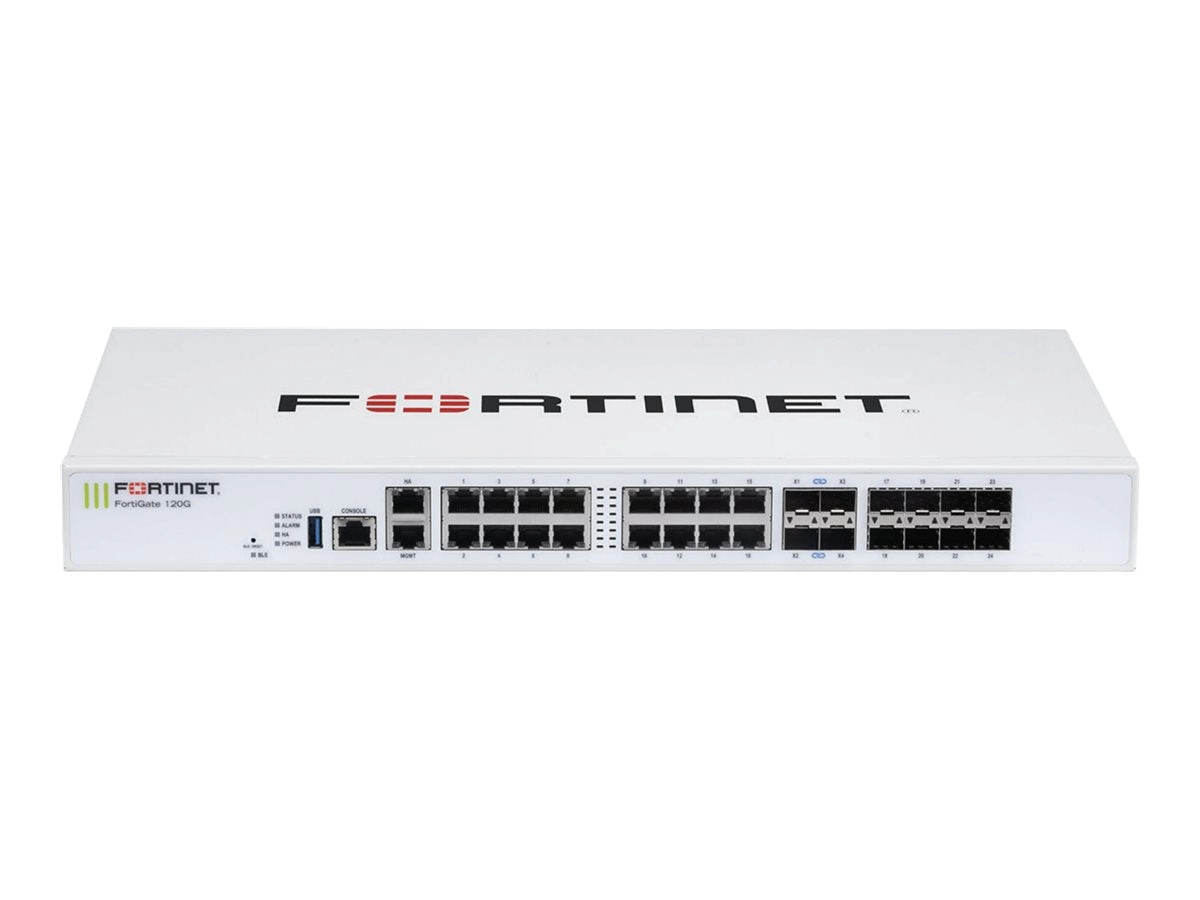 Fortinet FortiGate 120G - Security appliance - with 5 years FortiCare Premium Support   5 years FortiGuard Enterprise Protection FG-120G-BDL-809-60