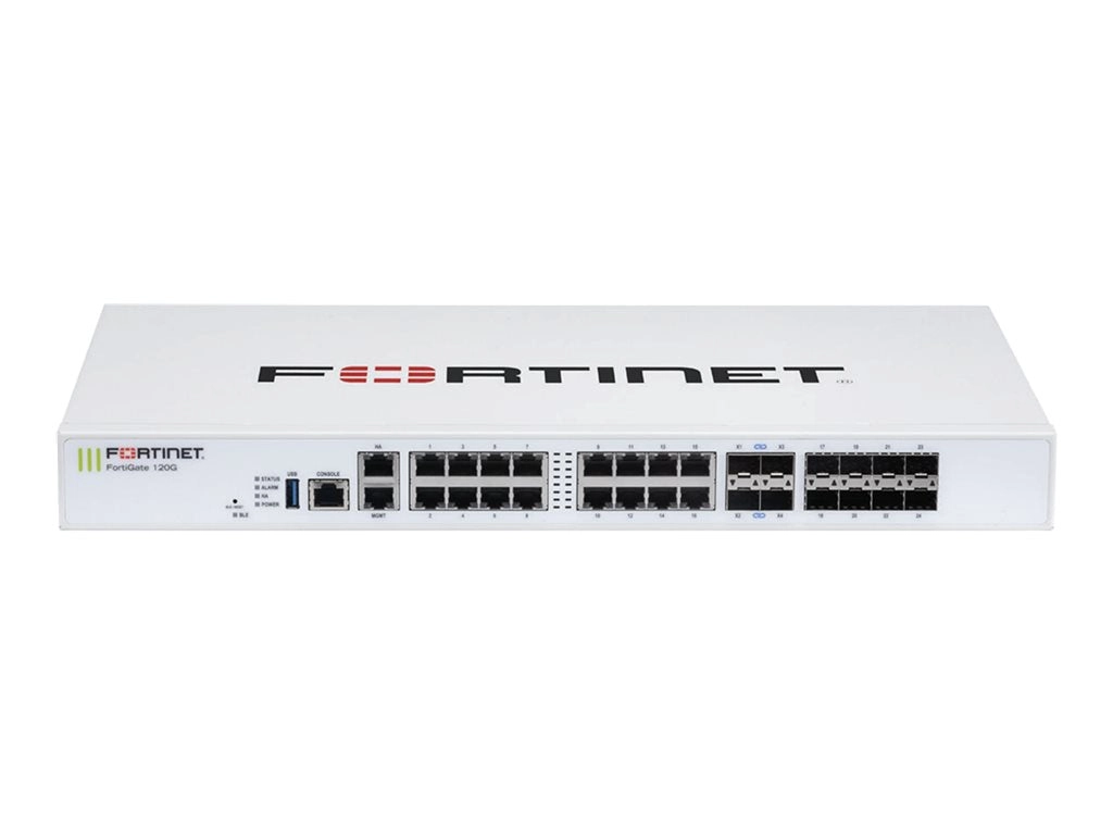 Fortinet FortiGate 120G - Security appliance - with 5 years FortiCare Premium Support   5 years FortiGuard Enterprise Protection FG-120G-BDL-809-60