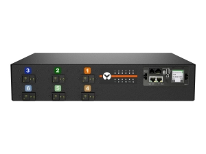 Geist Monitored Outlet Level EC MNR5MDR6-12CF18-6PS15D0H10-S - Power distribution unit (rack-mountable) - AC 200-240 V - 17.2 VP6N62A1