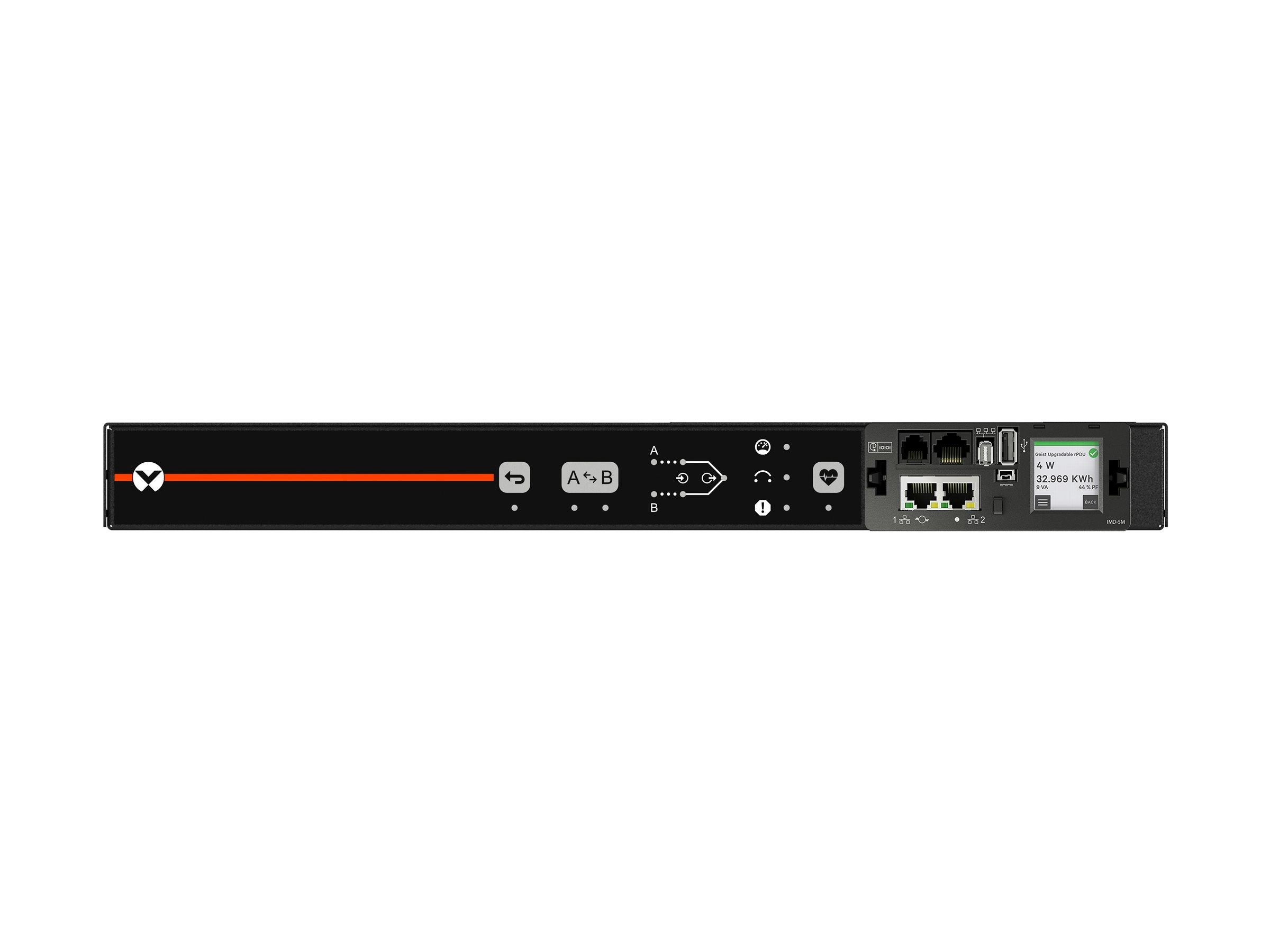Geist Switched Unit Level Monitoring EC MNS5M1R6-12S203-3TL5A0H10-S - Power distribution unit (rack-mountable) - AC 120 V - 2.8 VP5N31A0