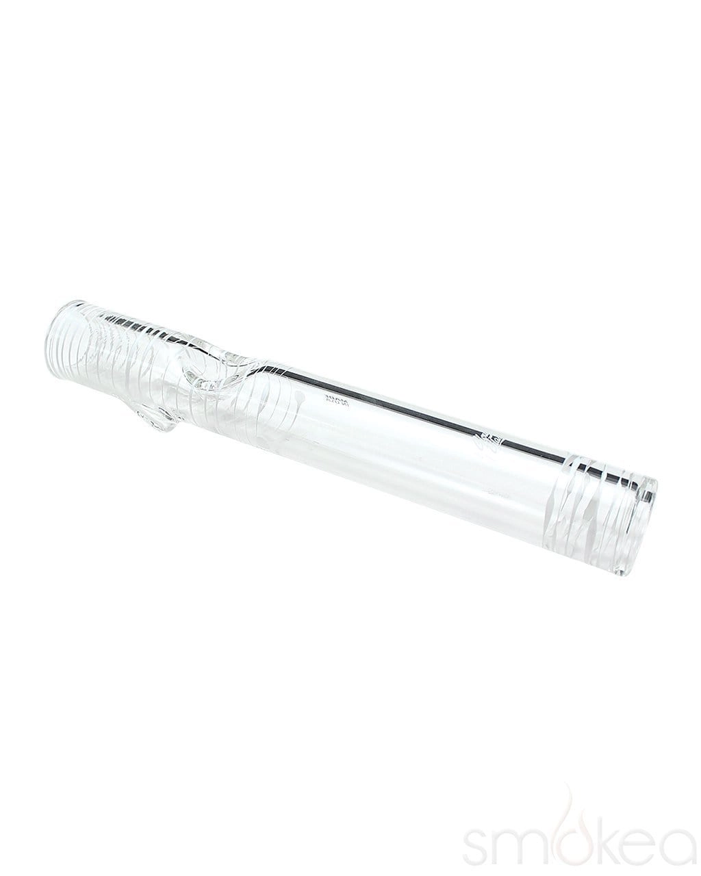 Glowfly Glass Clear Steamroller Pipe