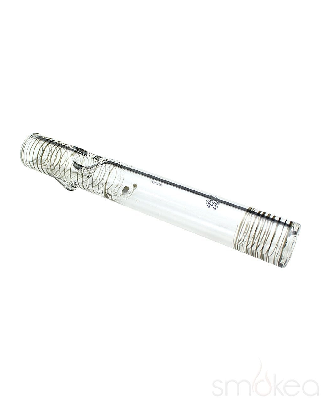 Glowfly Glass Clear Steamroller Pipe