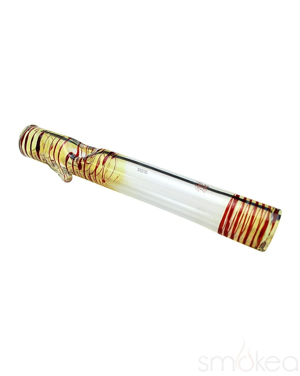 Glowfly Glass Fumed Steamroller Pipe
