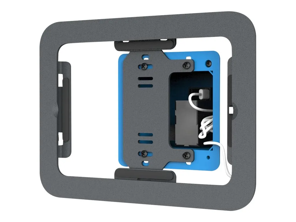 Heckler Wall Mount MX - Mounting kit (wall mount, mounting hardware) - for tablet - steel - black gray - for Apple iPad mini H650-BG