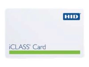 HID iCLASS 2000 - RF proximity card - white gloss 2000PGGMN