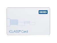 HID iCLASS 2000 - Security smart card - plain white 2000HPGGMN