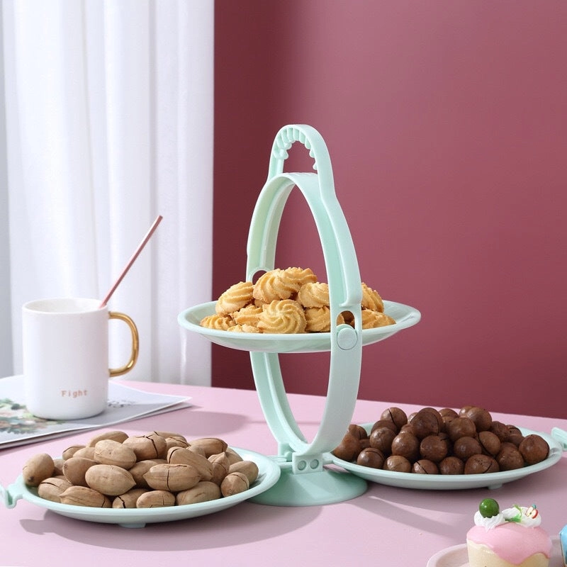 Holiday Party Shape Snack Cake Dessert Display Stand