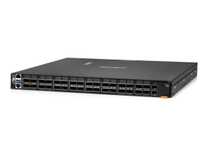 HPE Aruba CX 9300-32D 32-port 100/200/400G QSFP-DD 2-port 10G SFP  Switch - Switch - horizontal surface mounting only - L3 - S1D08A#ACD