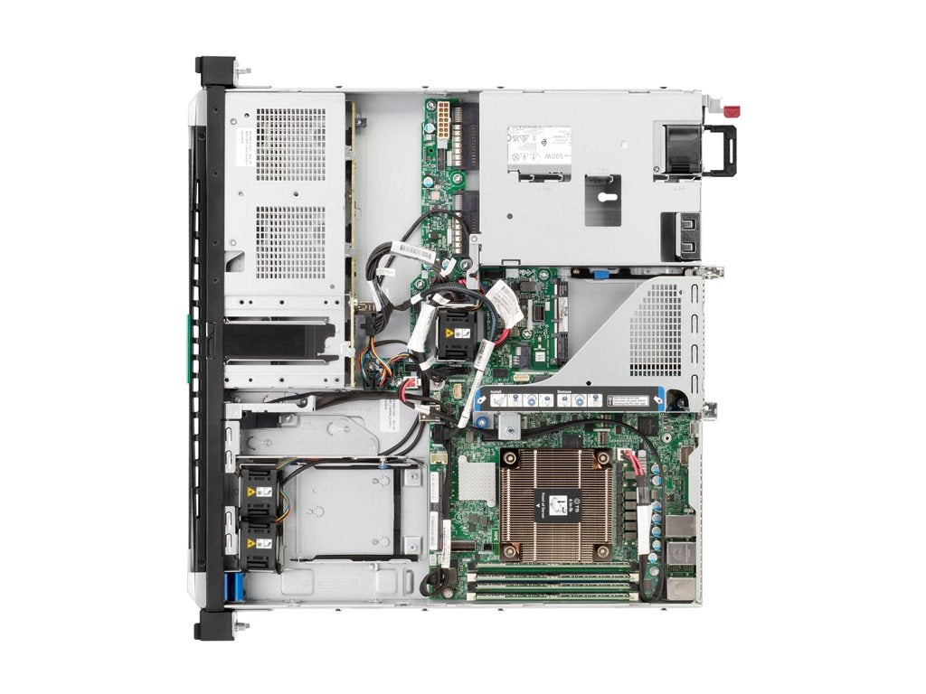 HPE ProLiant DL20 Gen11 Entry - Server - rack-mountable 1U - 1-way - 1 x Xeon E-2414 / up to 4.5 GHz - RAM 16 GB - SATA - non-hot-swap P65393-B21